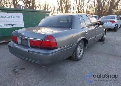 2000 Mercury Grand Marquis Ls из США, поврежденный, VIN 2MEFM75W0YX719216